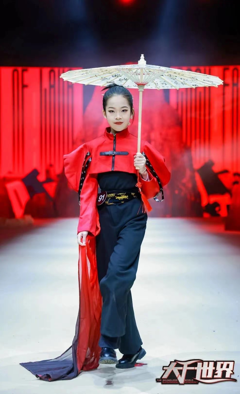 让梦想发光，为自己闪耀！大千世界超模盛典主题秀第一轮(图7)